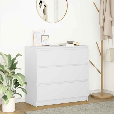 Sideboard 80X35X76 Cm Engineered Wood