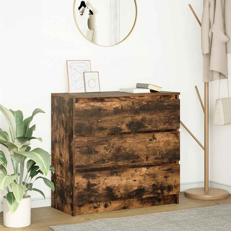 Sideboard 80X35X76 Cm Engineered Wood