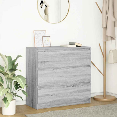 Sideboard 80X35X76 Cm Engineered Wood