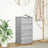 Sideboard 37.5X35X76 Cm Engineered Wood