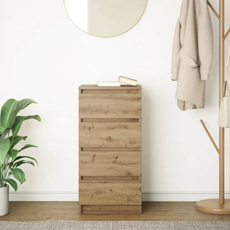 Sideboard 37.5X35X76 Cm Engineered Wood