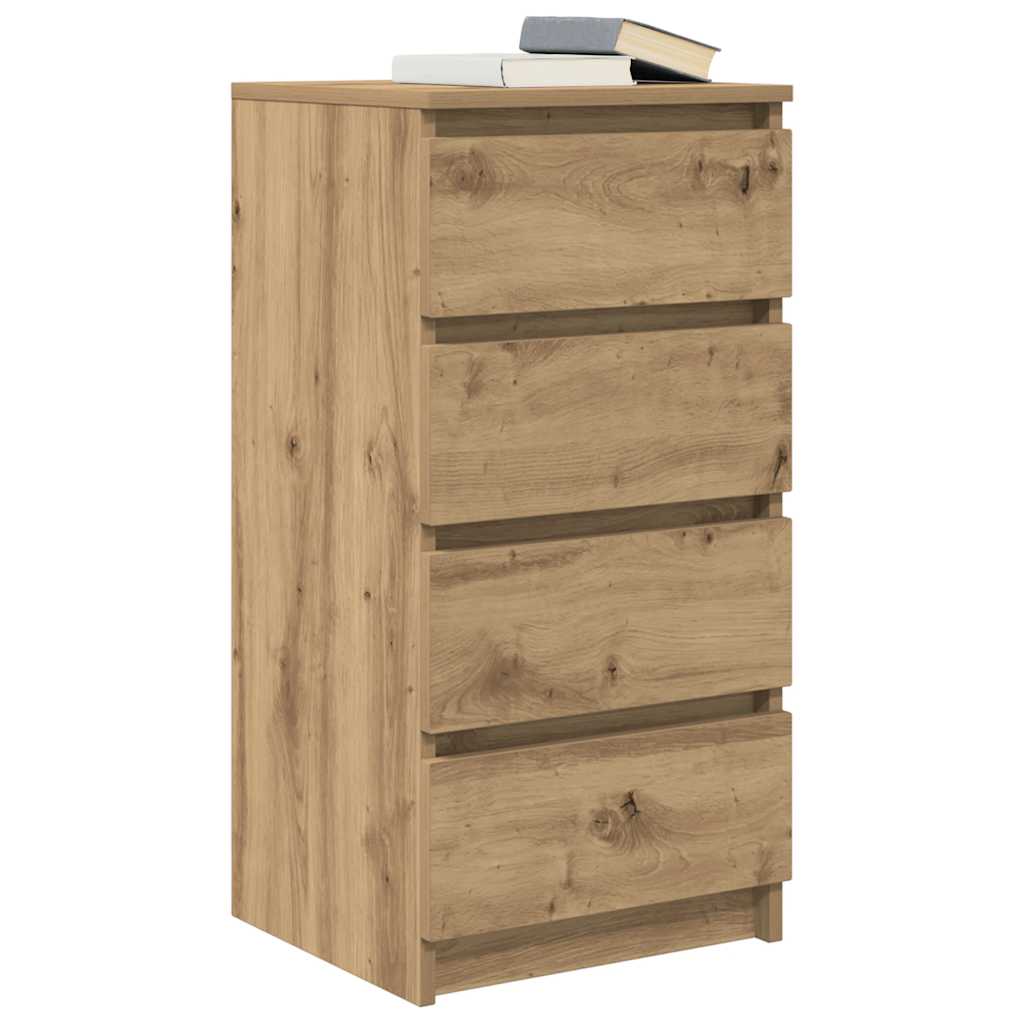 Sideboard 37.5X35X76 Cm Engineered Wood