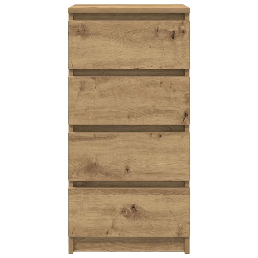 Sideboard 37.5X35X76 Cm Engineered Wood