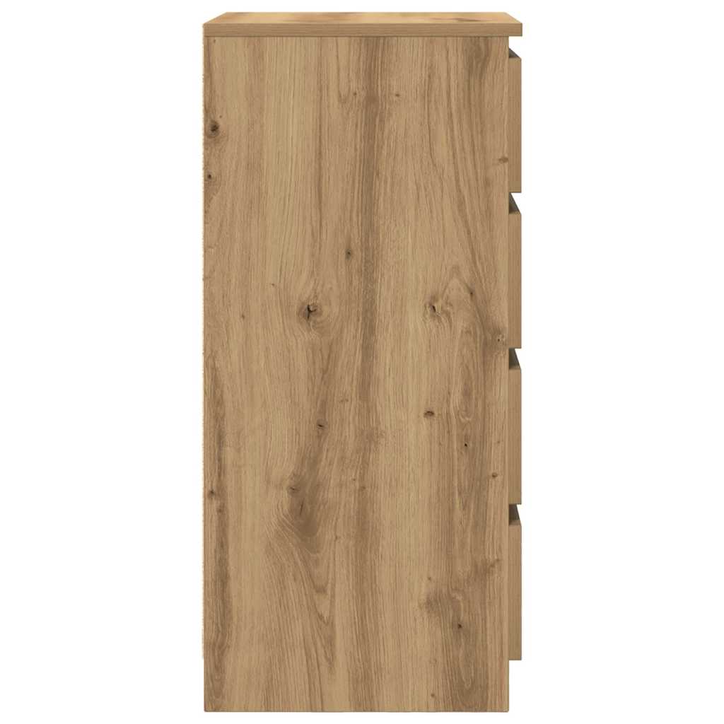 Sideboard 37.5X35X76 Cm Engineered Wood