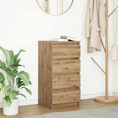 Sideboard 37.5X35X76 Cm Engineered Wood