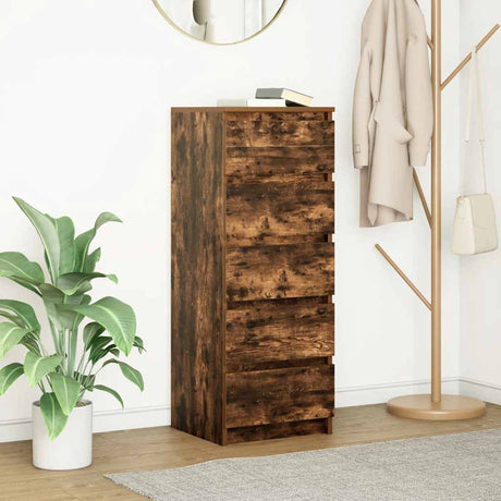 Sideboard With Drawers 37.5X35X99 Cm Engineered Wood