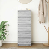 Sideboard With Drawers 37.5X35X99 Cm Engineered Wood
