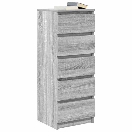 Sideboard With Drawers 37.5X35X99 Cm Engineered Wood