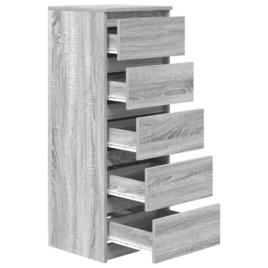 Sideboard With Drawers 37.5X35X99 Cm Engineered Wood
