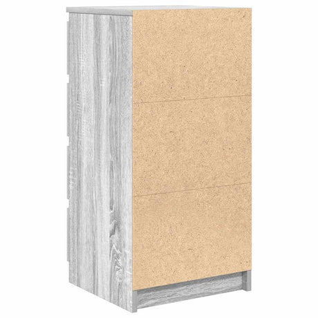 Sideboard With Drawers 37.5X35X99 Cm Engineered Wood