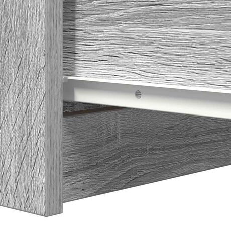 Sideboard With Drawers 37.5X35X99 Cm Engineered Wood