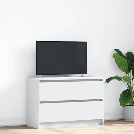 Tv Cabinet 100X35X54 Cm Engineered Wood