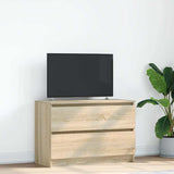 Tv Cabinet 100X35X54 Cm Engineered Wood