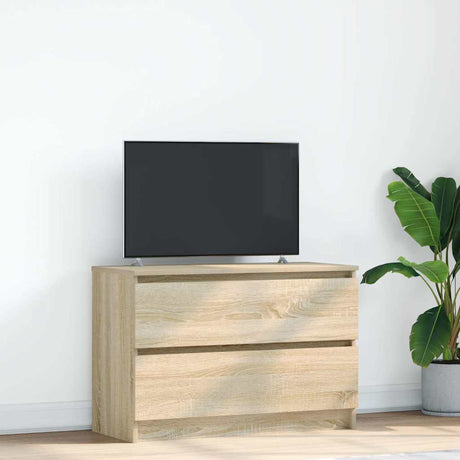 Tv Cabinet 100X35X54 Cm Engineered Wood