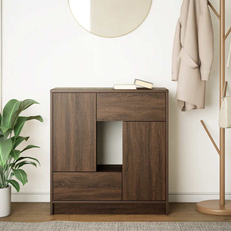Sideboard With Drawers And Doors 70.5X34X74.5 Cm