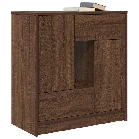 Sideboard With Drawers And Doors 70.5X34X74.5 Cm