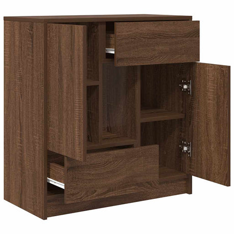 Sideboard With Drawers And Doors 70.5X34X74.5 Cm