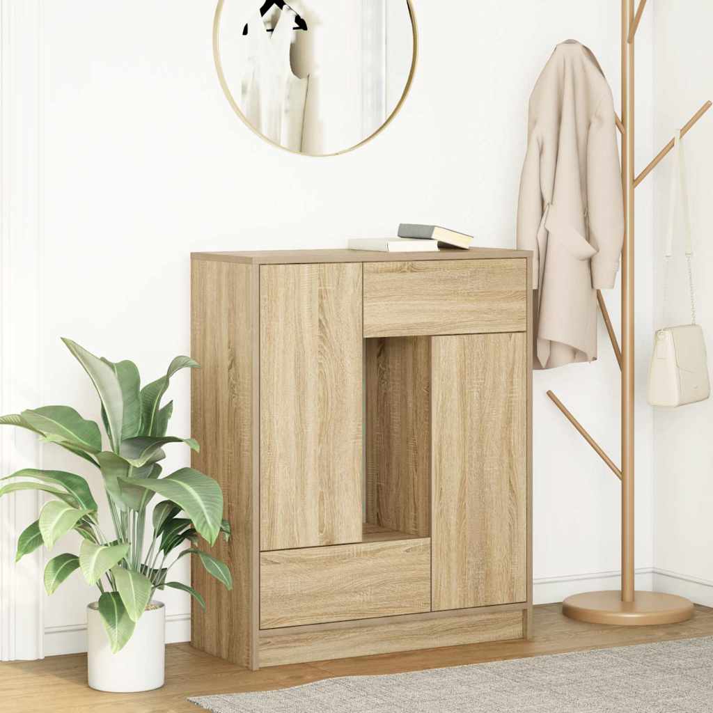 Sideboard With Drawers And Doors 73X31X90 Cm