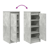 Shoe Cabinet 29.5X34X76 Cm Engineered Wood