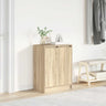 Shoe Cabinet 57X34X76 Cm Engineered Wood
