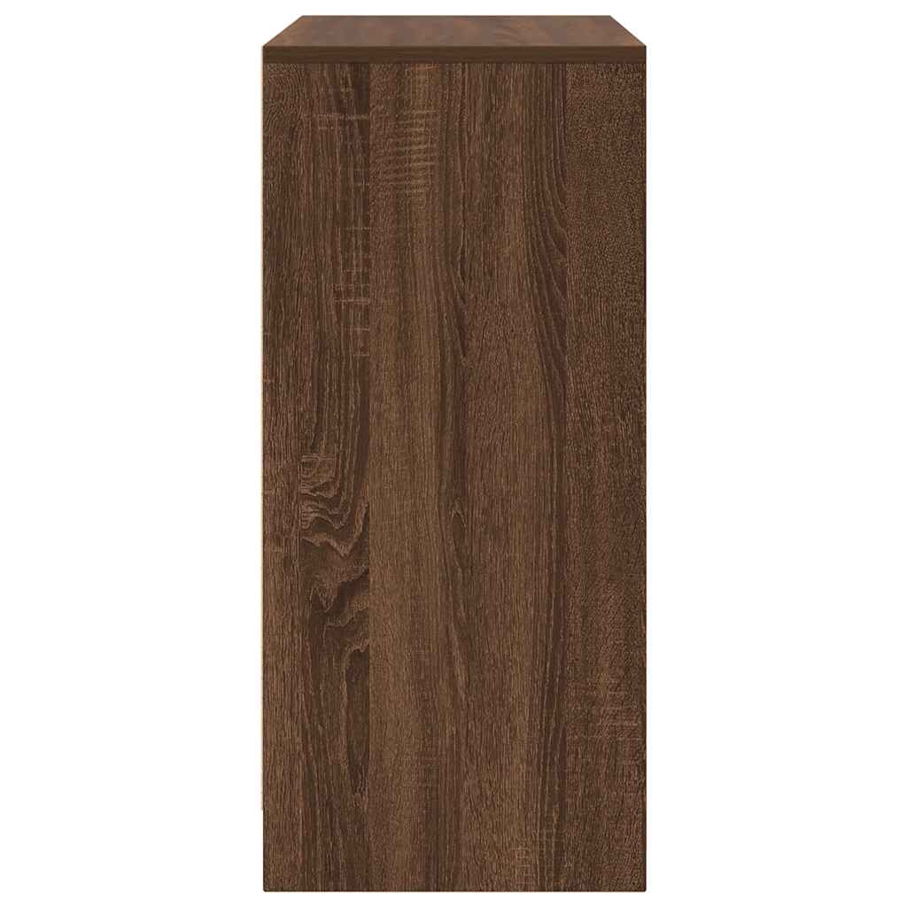 Shoe Cabinet 57X34X76 Cm Engineered Wood