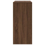 Shoe Cabinet 57X34X76 Cm Engineered Wood