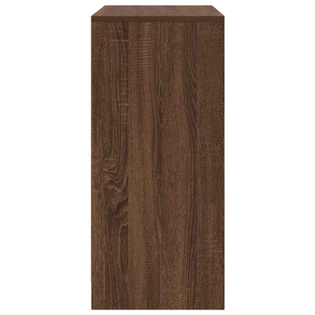Shoe Cabinet 57X34X76 Cm Engineered Wood