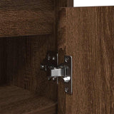 Shoe Cabinet 57X34X76 Cm Engineered Wood