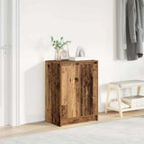 Shoe Cabinet 57X34X76 Cm Engineered Wood