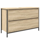 Bathroom Basin Cabinet With Drawers Sonoma Oak 90X34.5X60 Cm