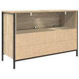 Bathroom Basin Cabinet With Drawers Sonoma Oak 90X34.5X60 Cm
