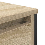 Bathroom Basin Cabinet With Drawers Sonoma Oak 90X34.5X60 Cm