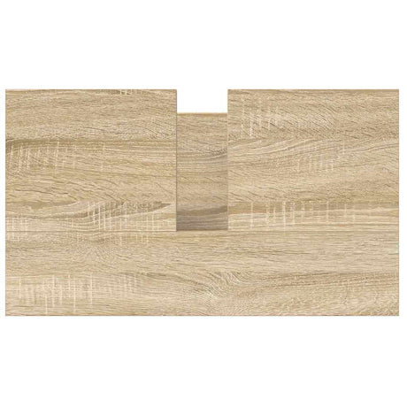 Bathroom Basin Cabinet With Drawers Sonoma Oak 60X34.5X60 Cm