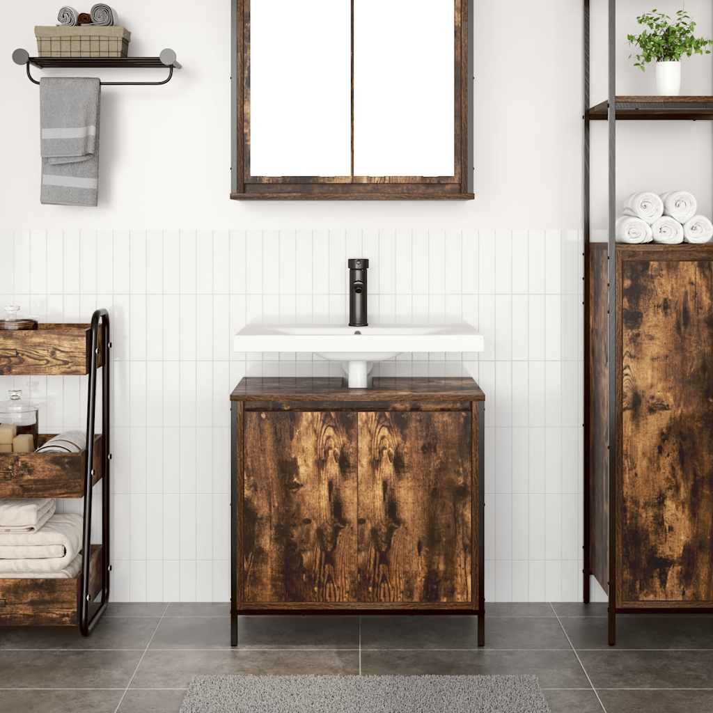 Bathroom Basin Cabinet 60X34.5X60 Cm