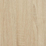 Bathroom Wall Cabinet With Mirror Sonoma Oak 60X21X60 Cm