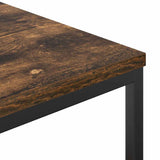 Bathroom Cabinet With Shelves Smoked Oak 36X35X95 Cm