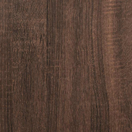Bathroom Cabinet With Shelves Brown Oak 76.5X35X95 Cm