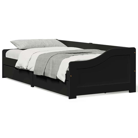 Day Bed With 2 Drawers Without Mattress &quot;Irun&quot; 90X200 Cm
