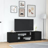 Tv Cabinet With Led Lights 193.5X41X50 Cm