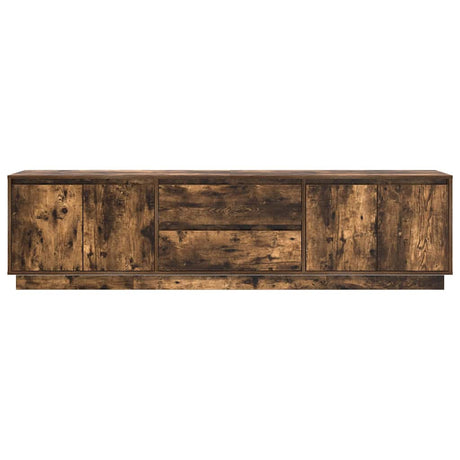 Tv Cabinet With Led Lights 193.5X41X50 Cm