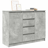 Sideboard With Drawers 100.5X35X76 Cm Engineered Wood