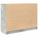 Sideboard With Drawers 100.5X35X76 Cm Engineered Wood