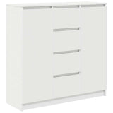 Sideboard With Drawers 100.5X35X98.5 Cm Engineered Wood