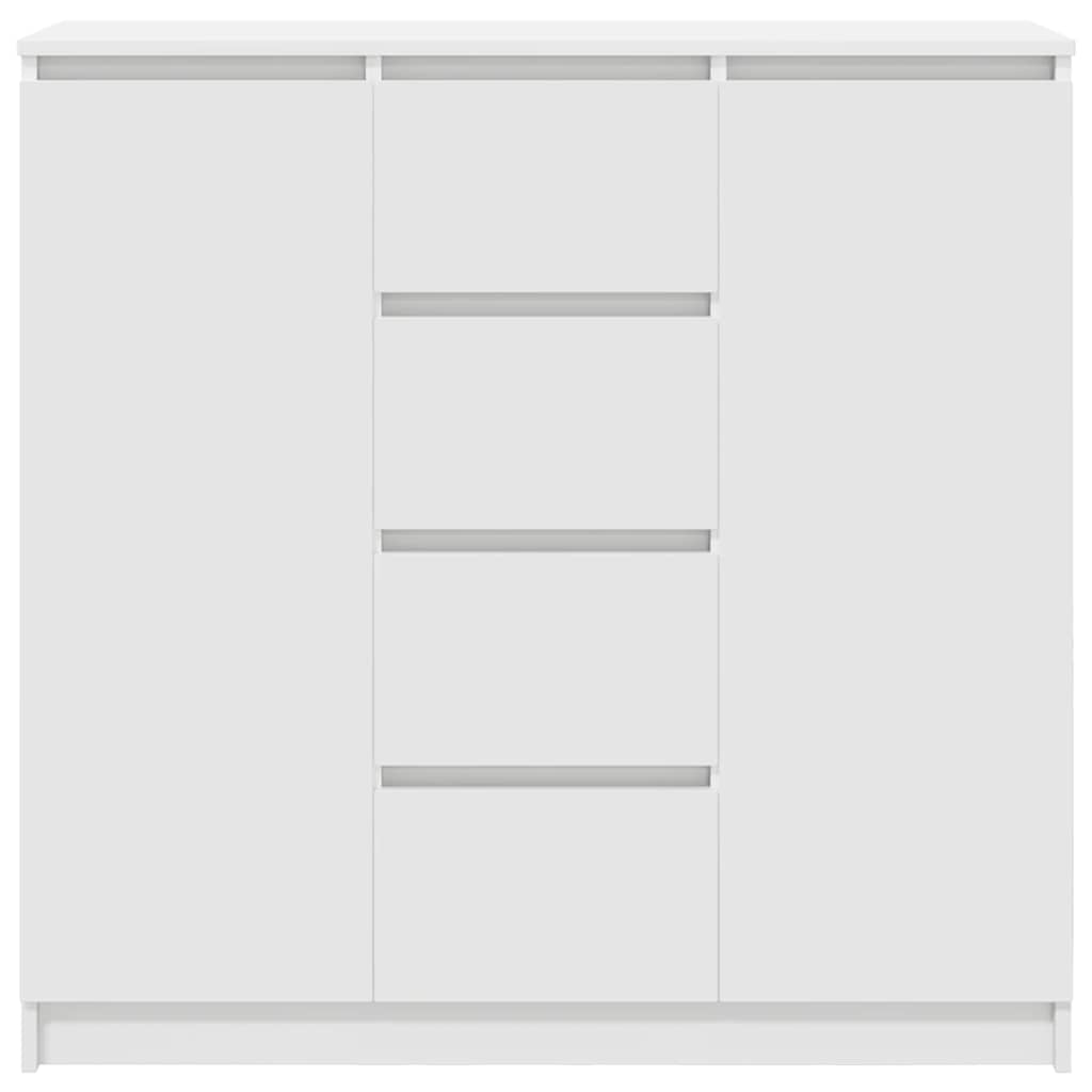 Sideboard With Drawers 100.5X35X98.5 Cm Engineered Wood