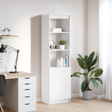 Highboard 37.5X35X180 Cm Engineered Wood