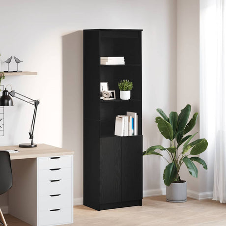 Highboard 37.5X35X180 Cm Engineered Wood