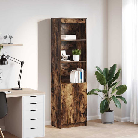 Highboard 37.5X35X180 Cm Engineered Wood
