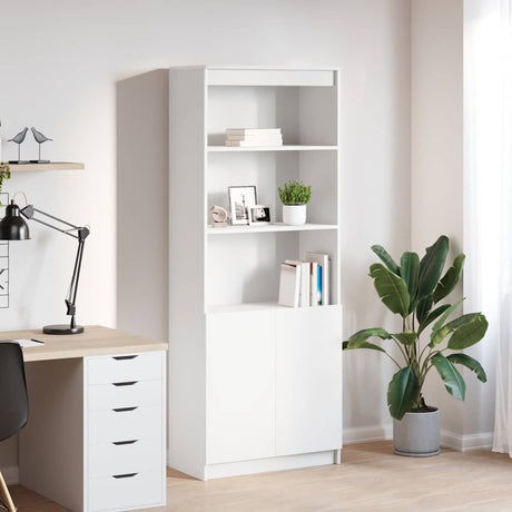 Highboard 37.5X35X180 Cm Engineered Wood