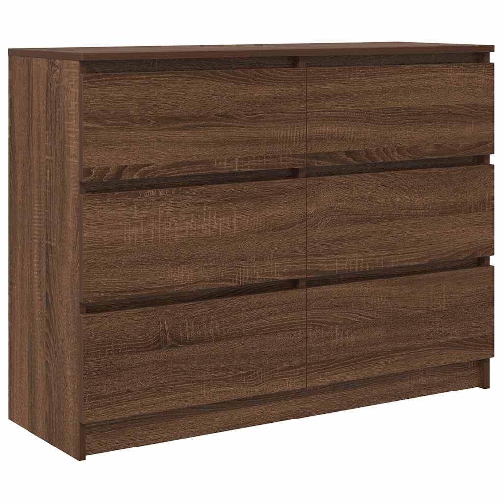 Sideboard 100X35X76 Cm Engineered Wood