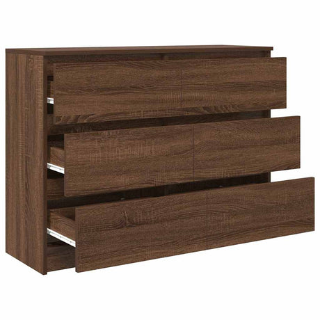 Sideboard 100X35X76 Cm Engineered Wood